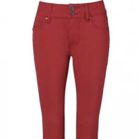 Cabi 5692 Hi-Low Crop Pants Spring 2020 Size 10 EUC - Picture 2 of 9